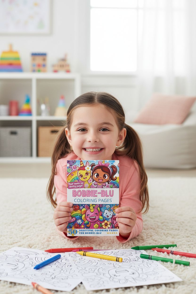 Bobbie-Blu personal coloring pages