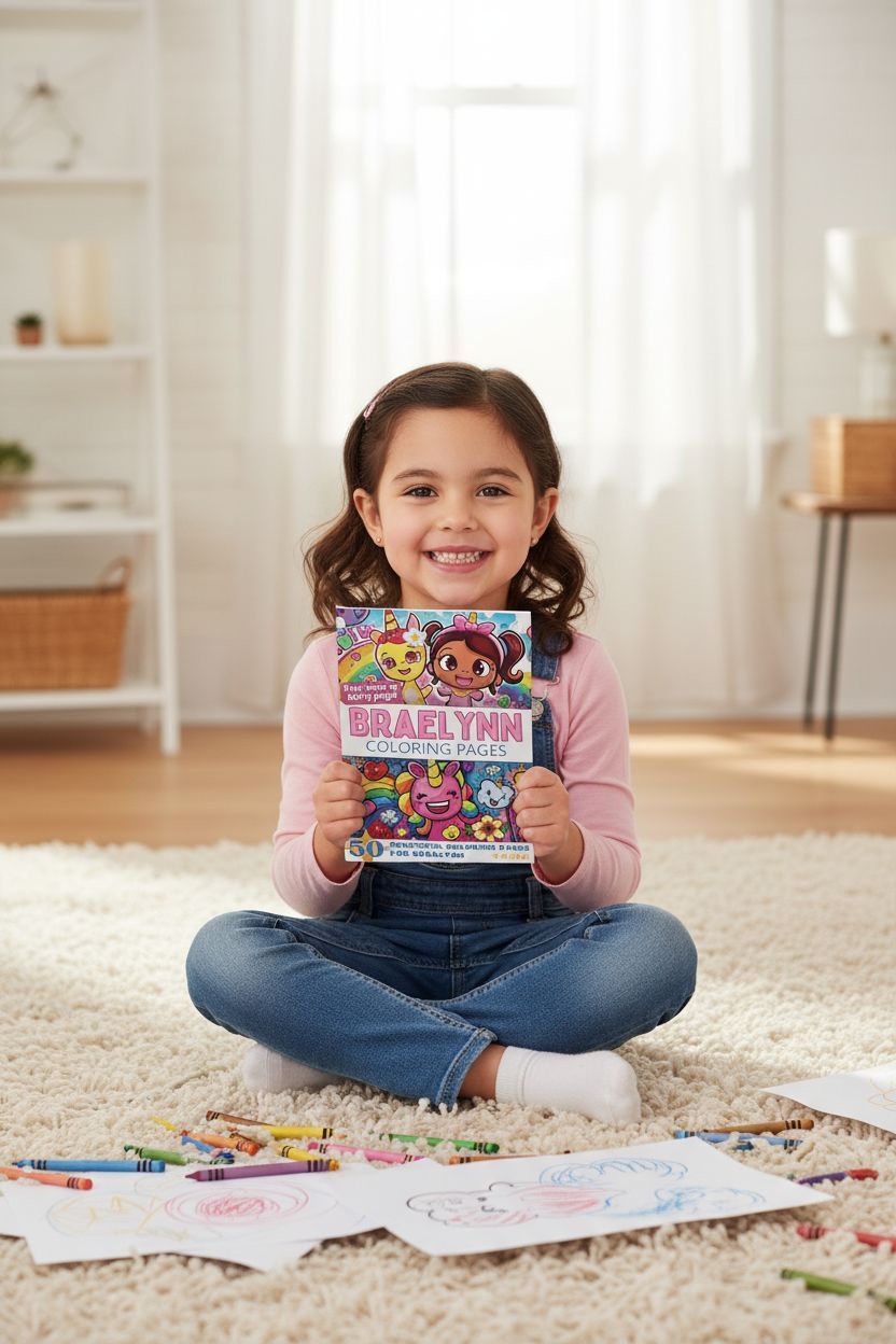 Braelynn personal coloring pages