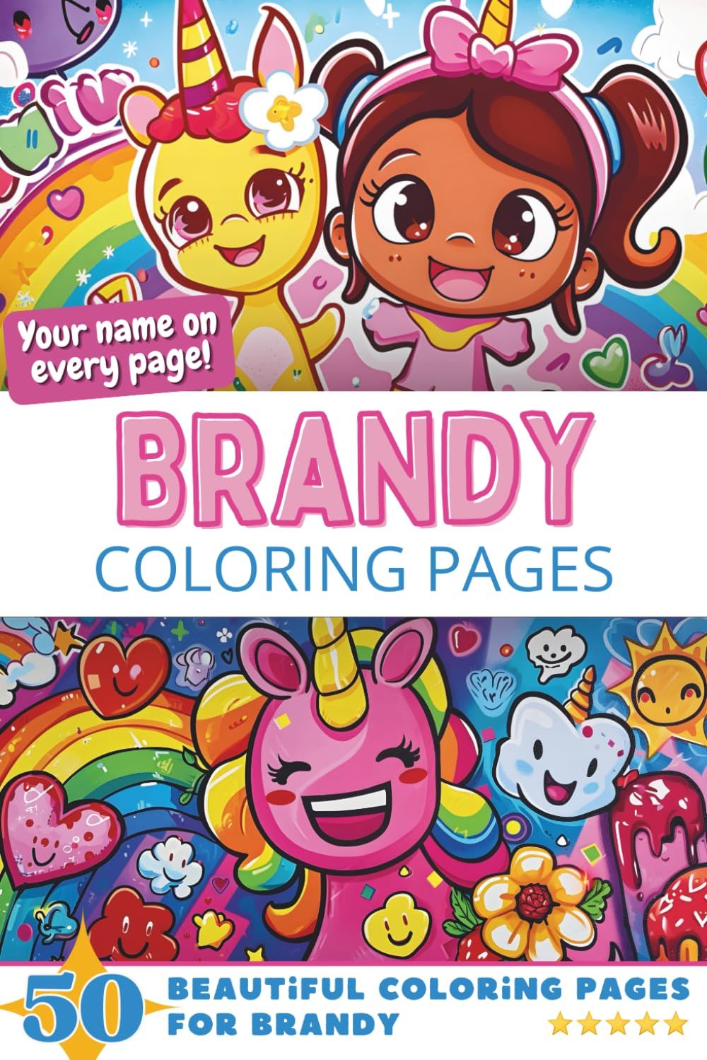 Brandy Coloring Book Cover