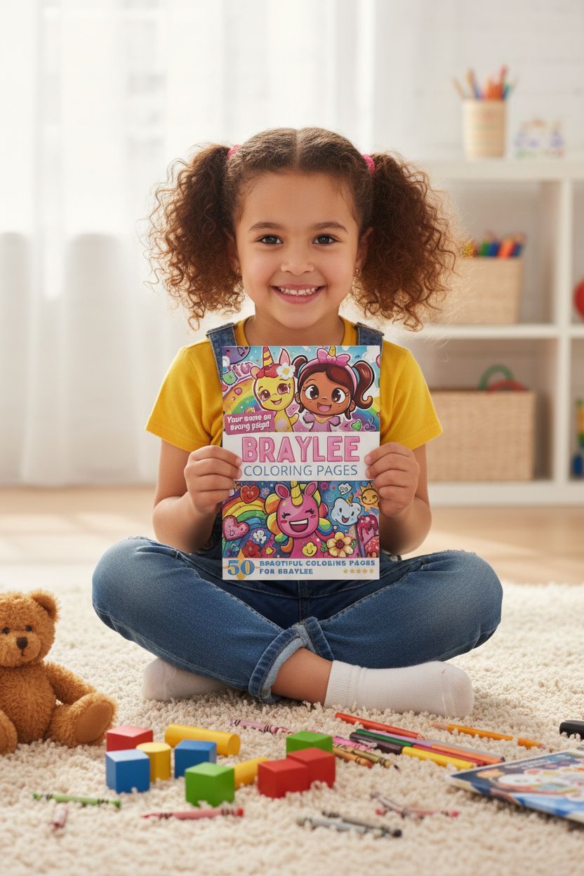 Braylee personal coloring pages