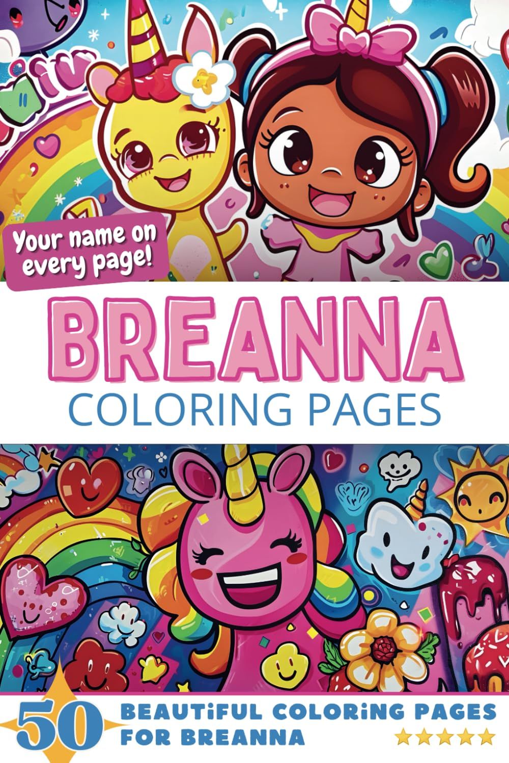 Breanna Coloring Book Cover