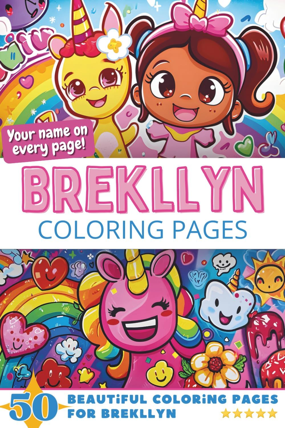 Brekllyn Coloring Book Cover