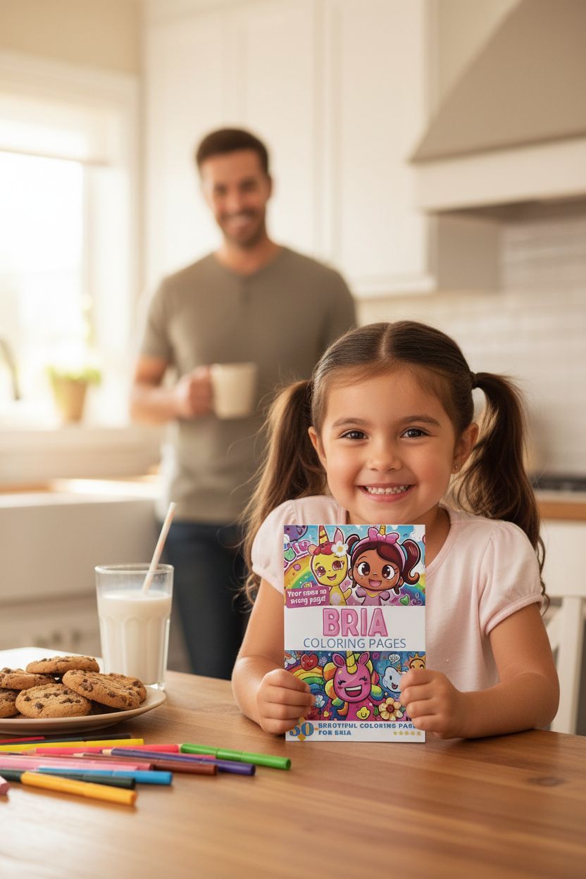 Bria personal coloring pages