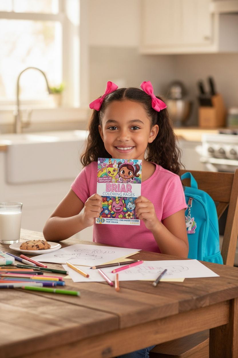 Briar personal coloring pages