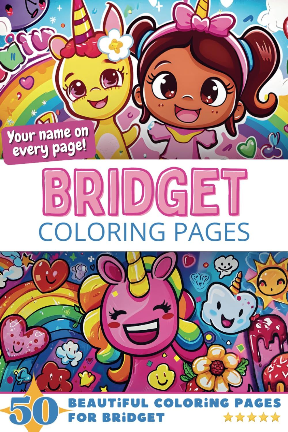 Bridget Coloring Book Cover
