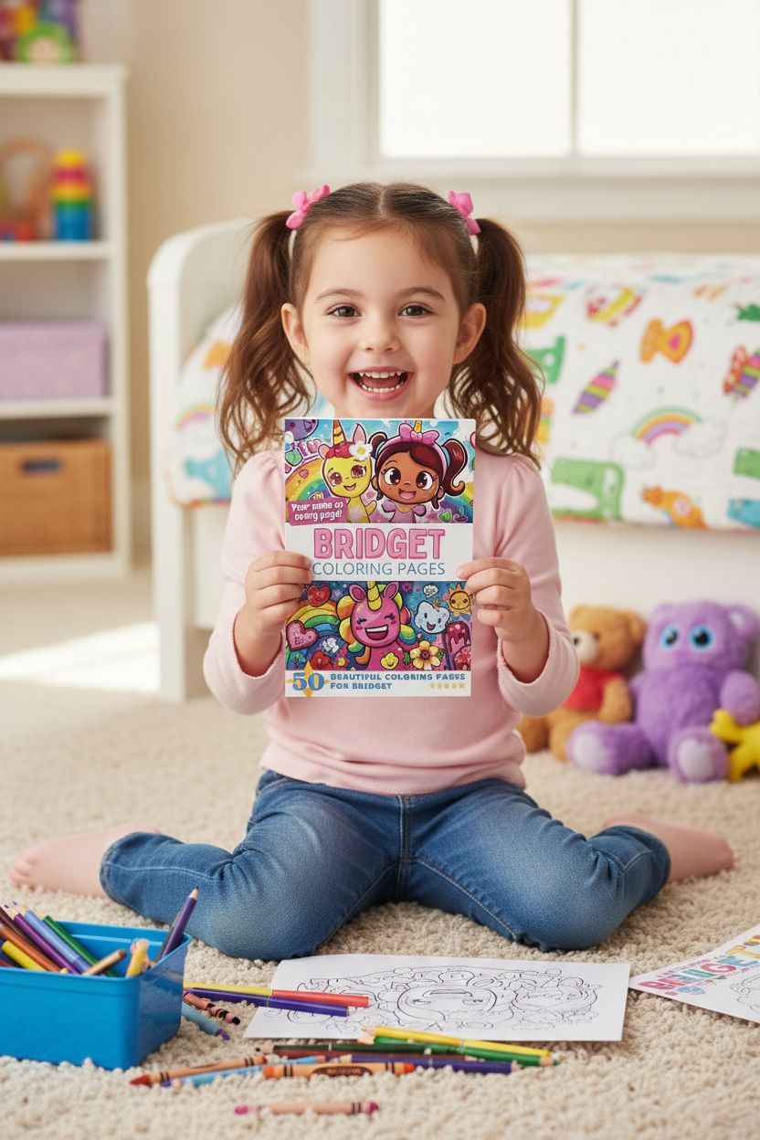 Bridget personal coloring pages