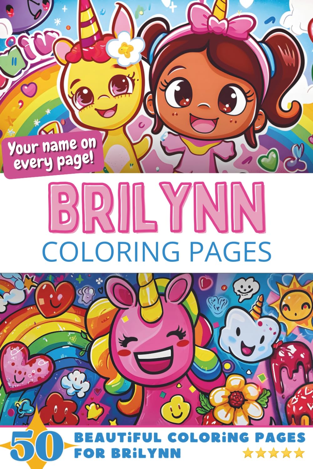 Brilynn Coloring Book Cover