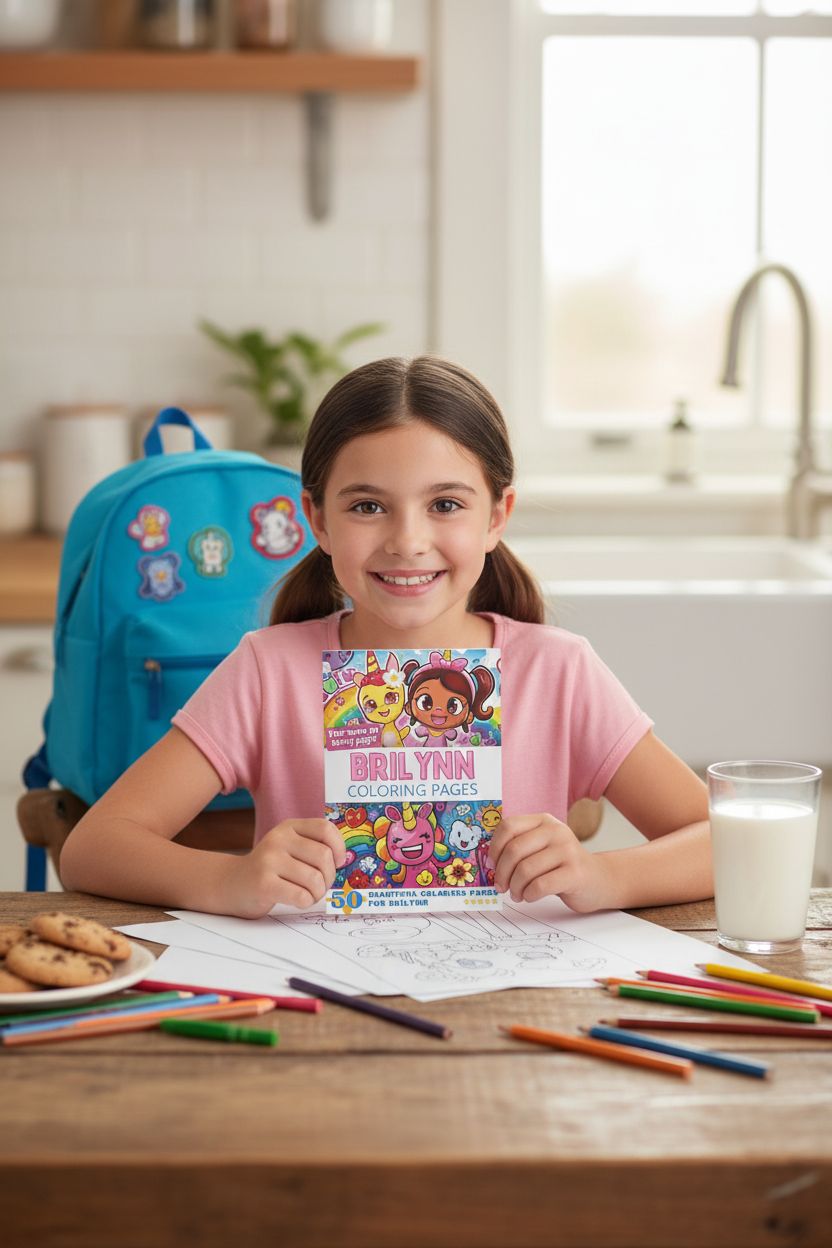 Brilynn personal coloring pages