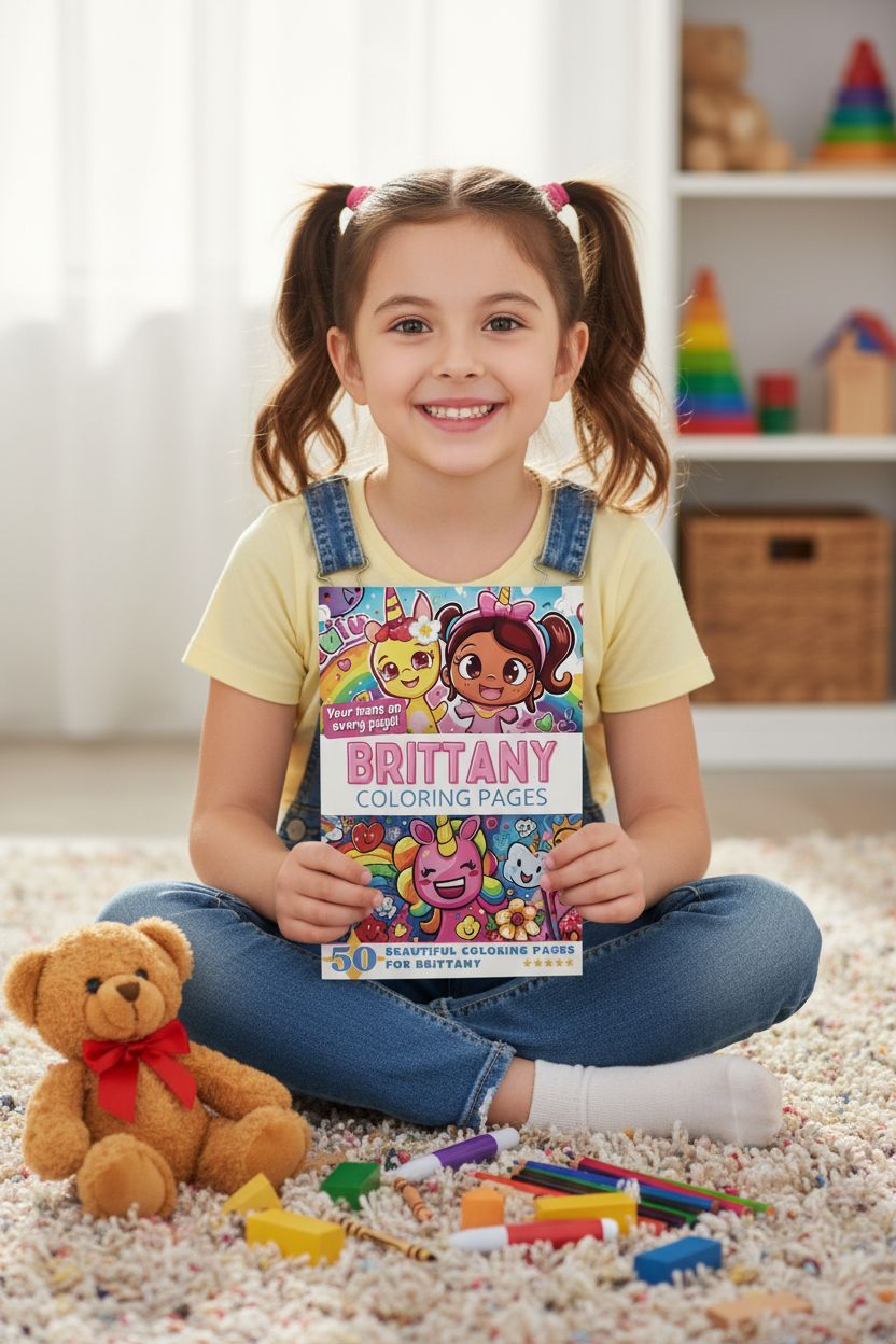 Brittany personal coloring pages