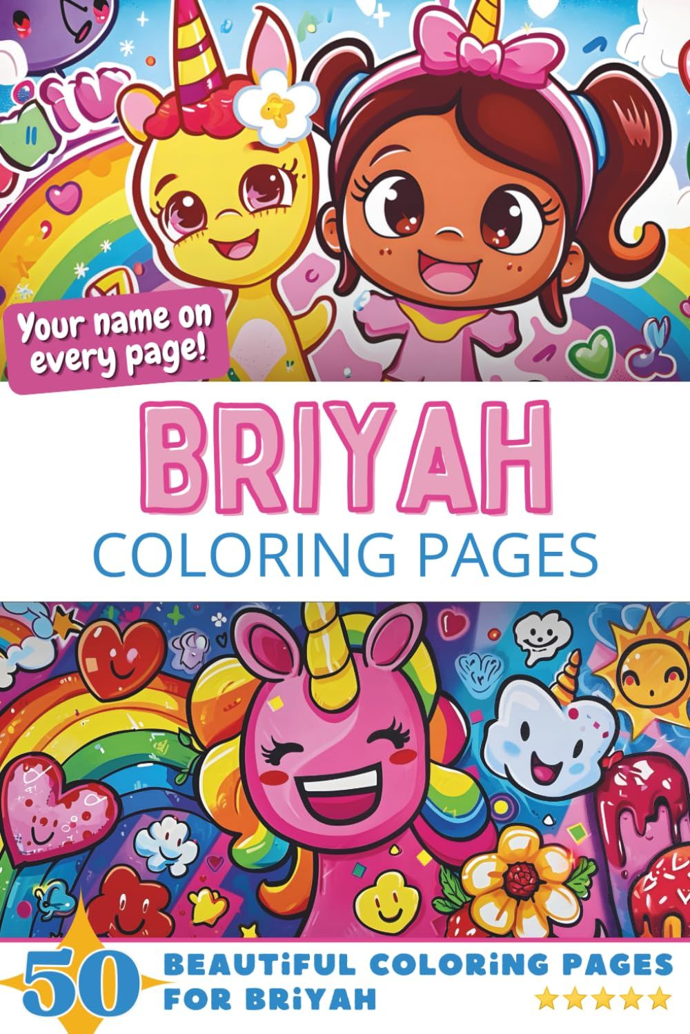 Briyah Coloring Book Cover