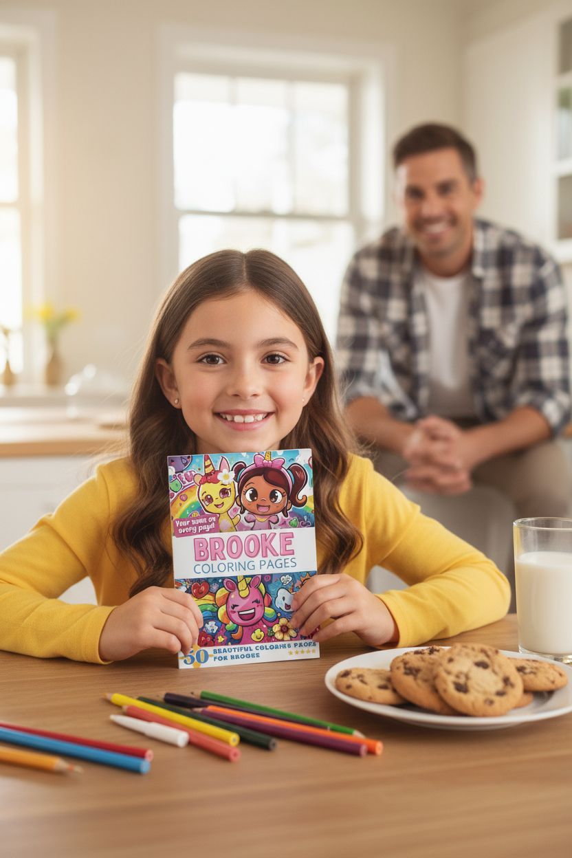 Brooke personal coloring pages