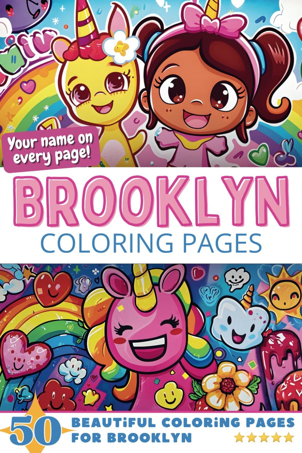 Brooklyn Coloring Book Cover