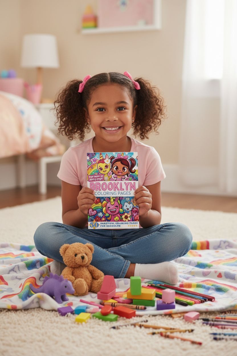 Brooklyn personal coloring pages