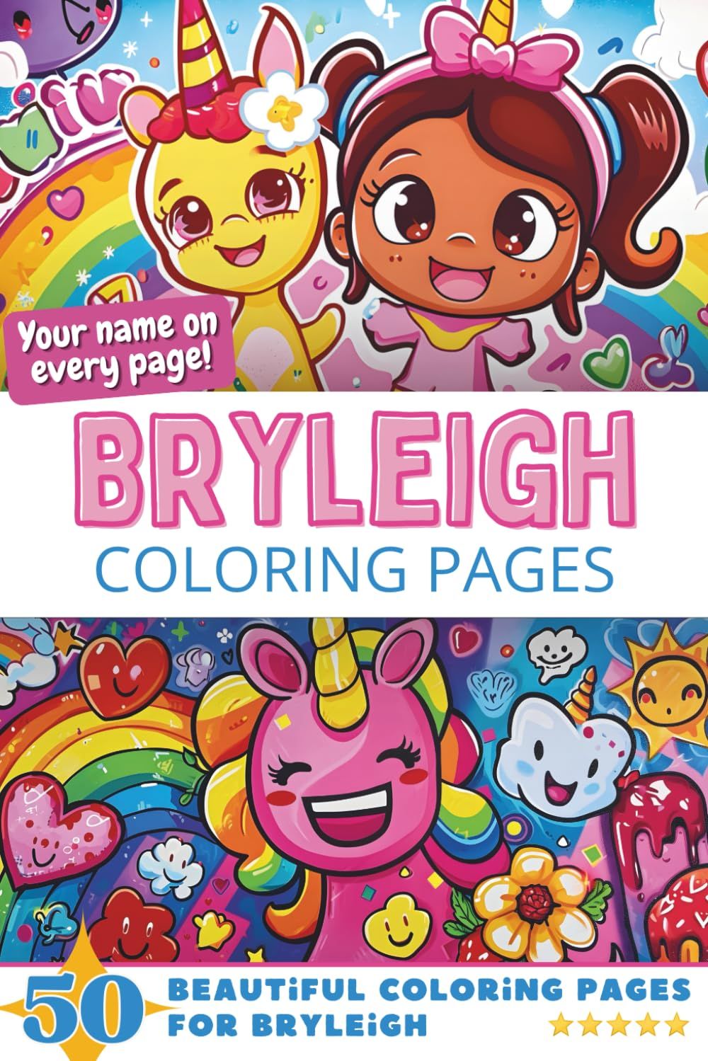 Bryleigh Coloring Book Cover