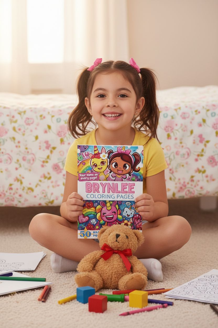 Brynlee personal coloring pages