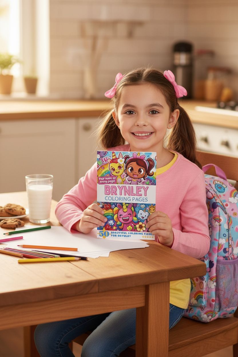 Brynley personal coloring pages