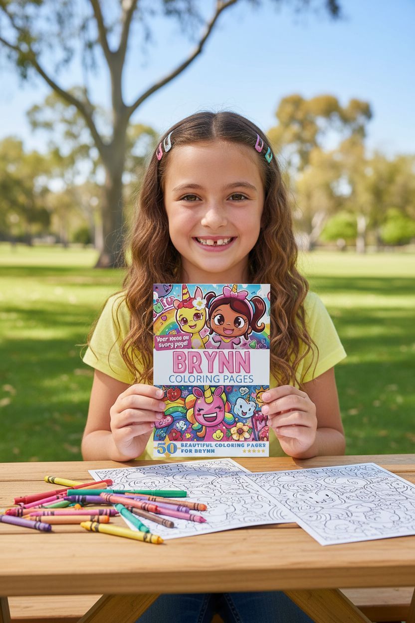 Brynn personal coloring pages