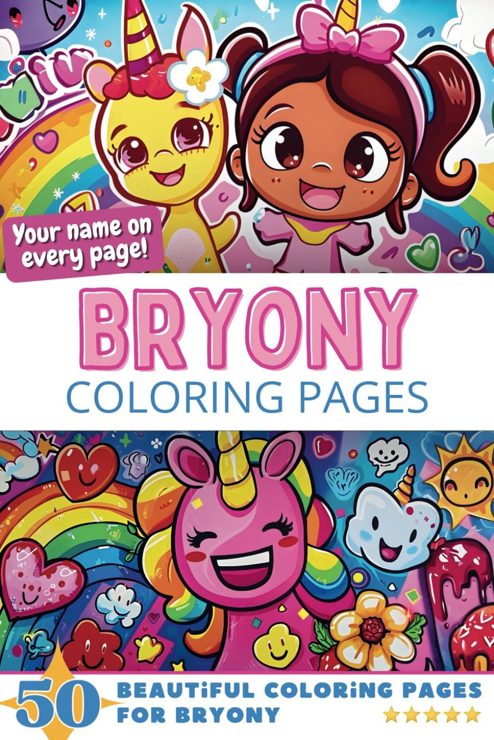 Bryony Coloring Book Cover