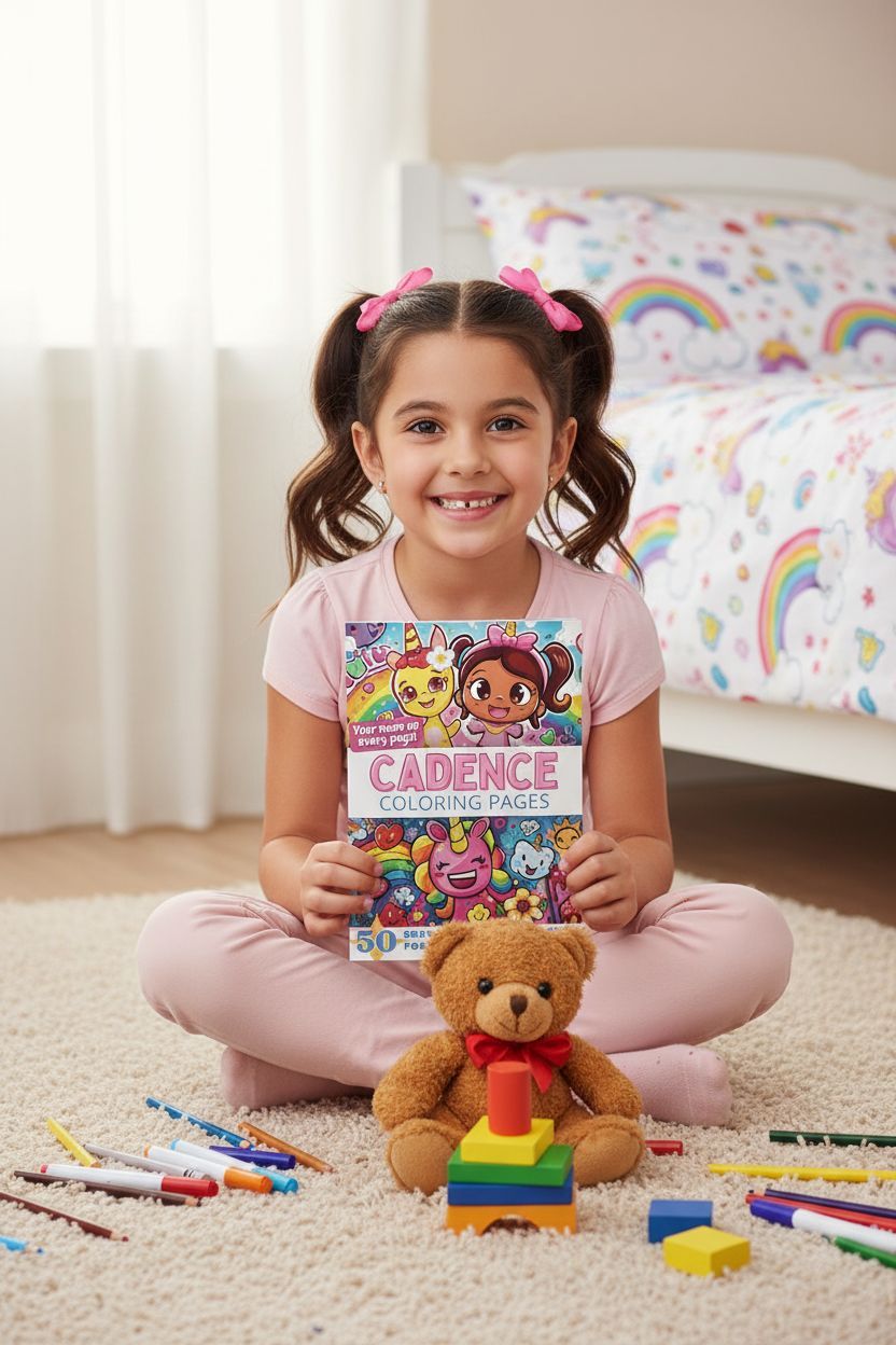 Cadence personal coloring pages