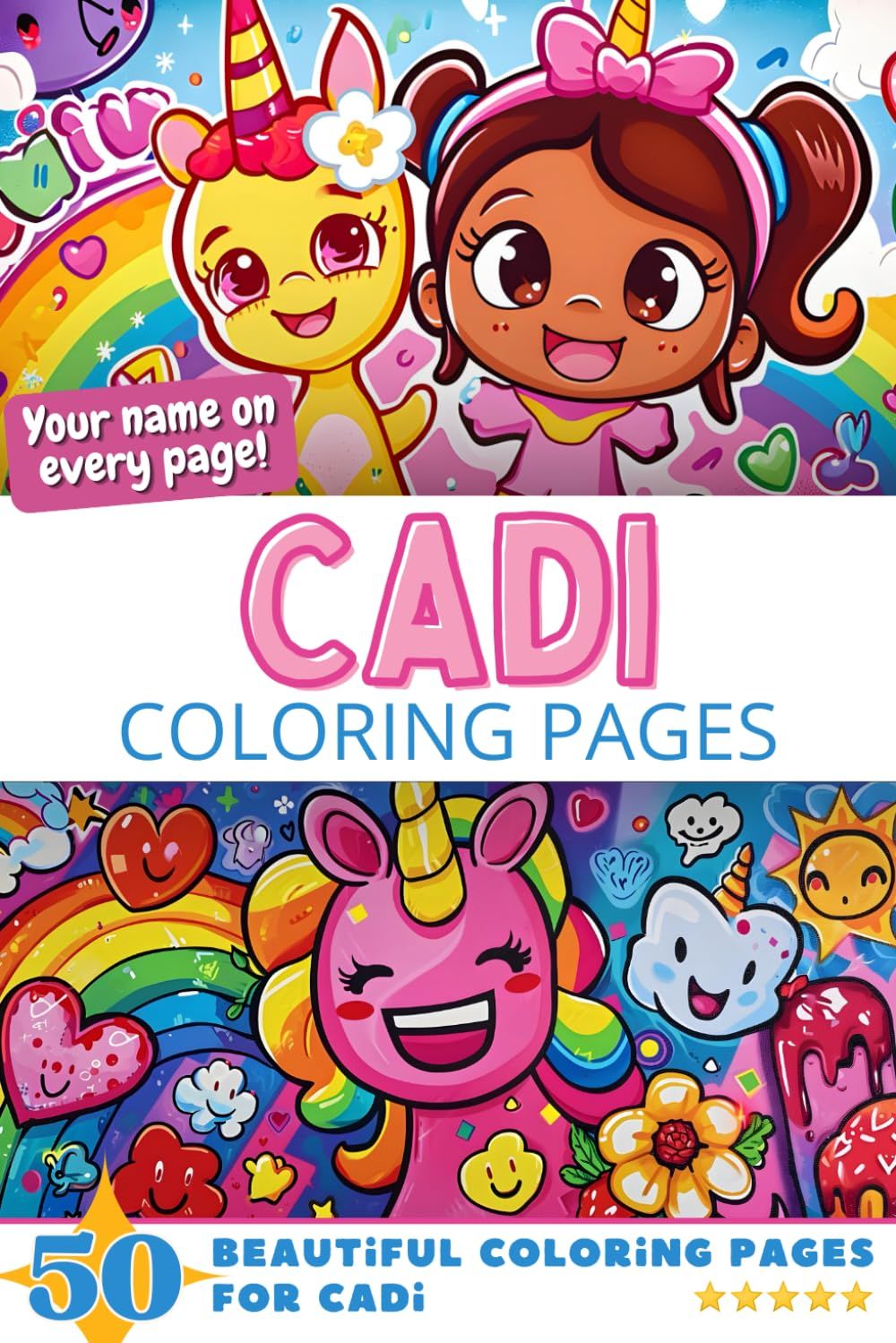 Cadi Coloring Book Cover