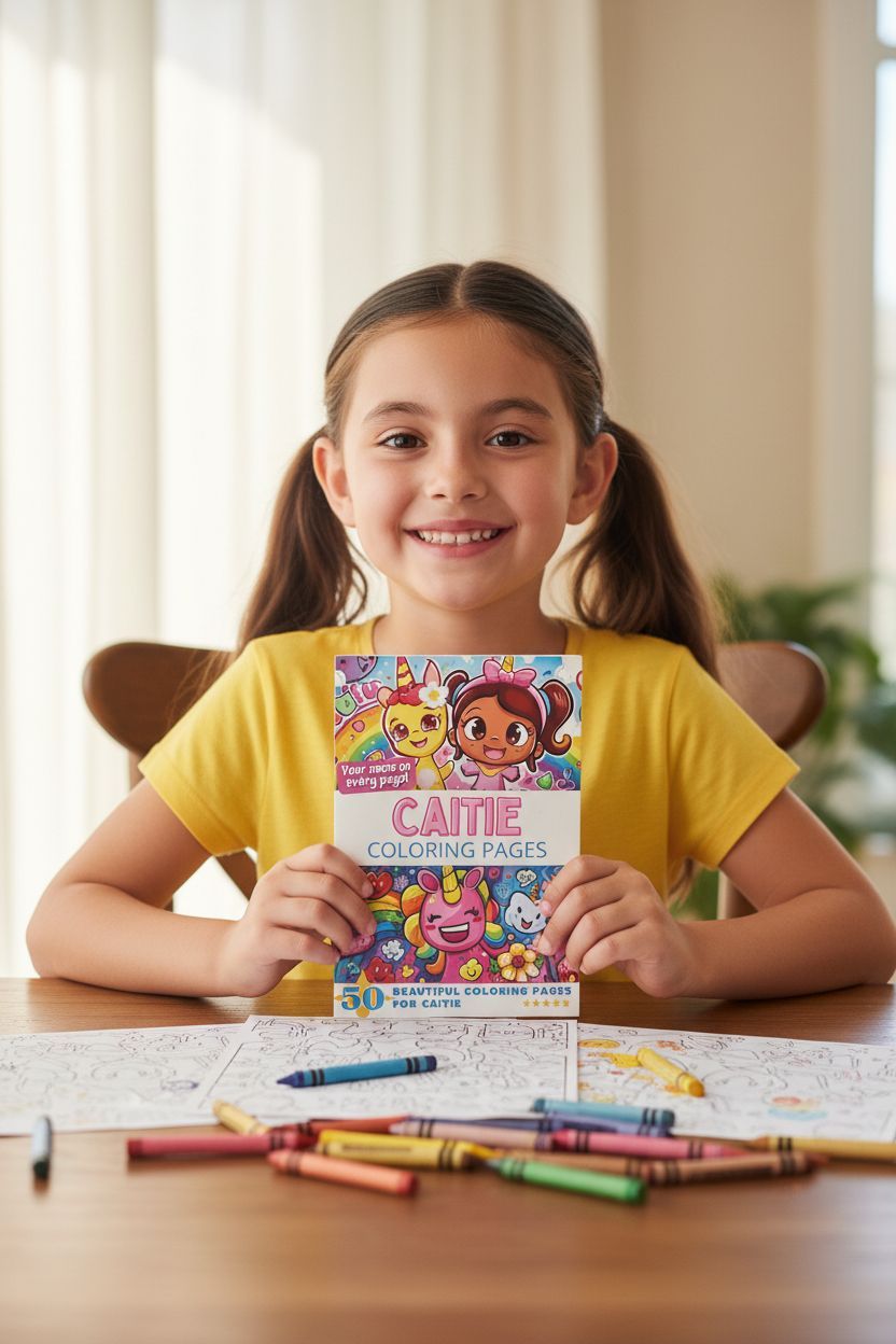 Caitie personal coloring pages