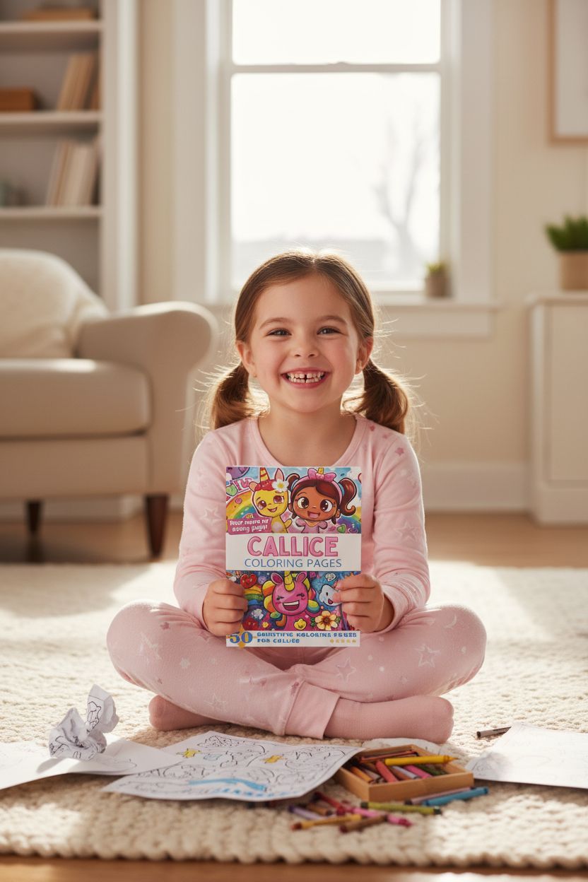 Callice personal coloring pages