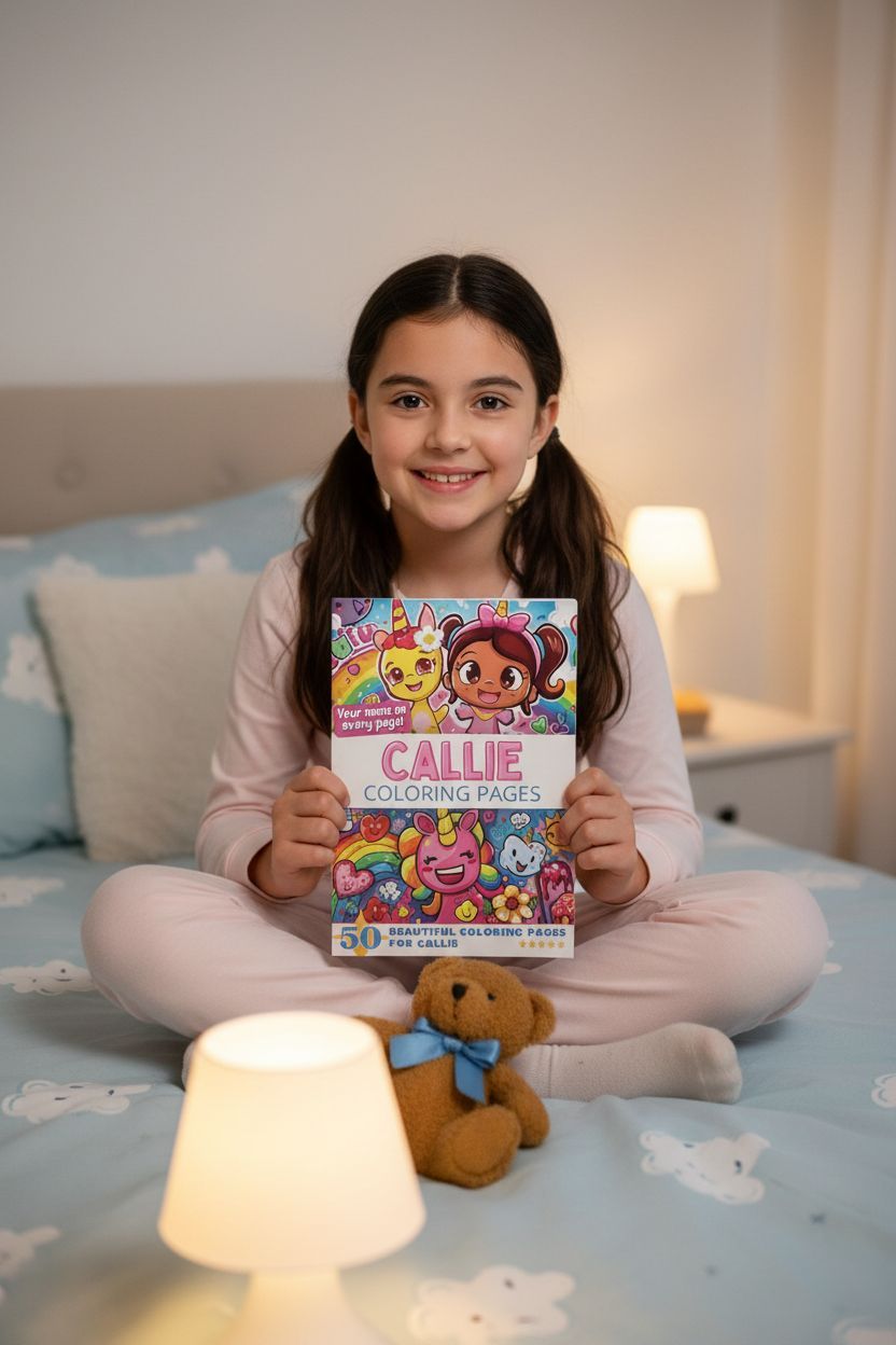 Callie personal coloring pages