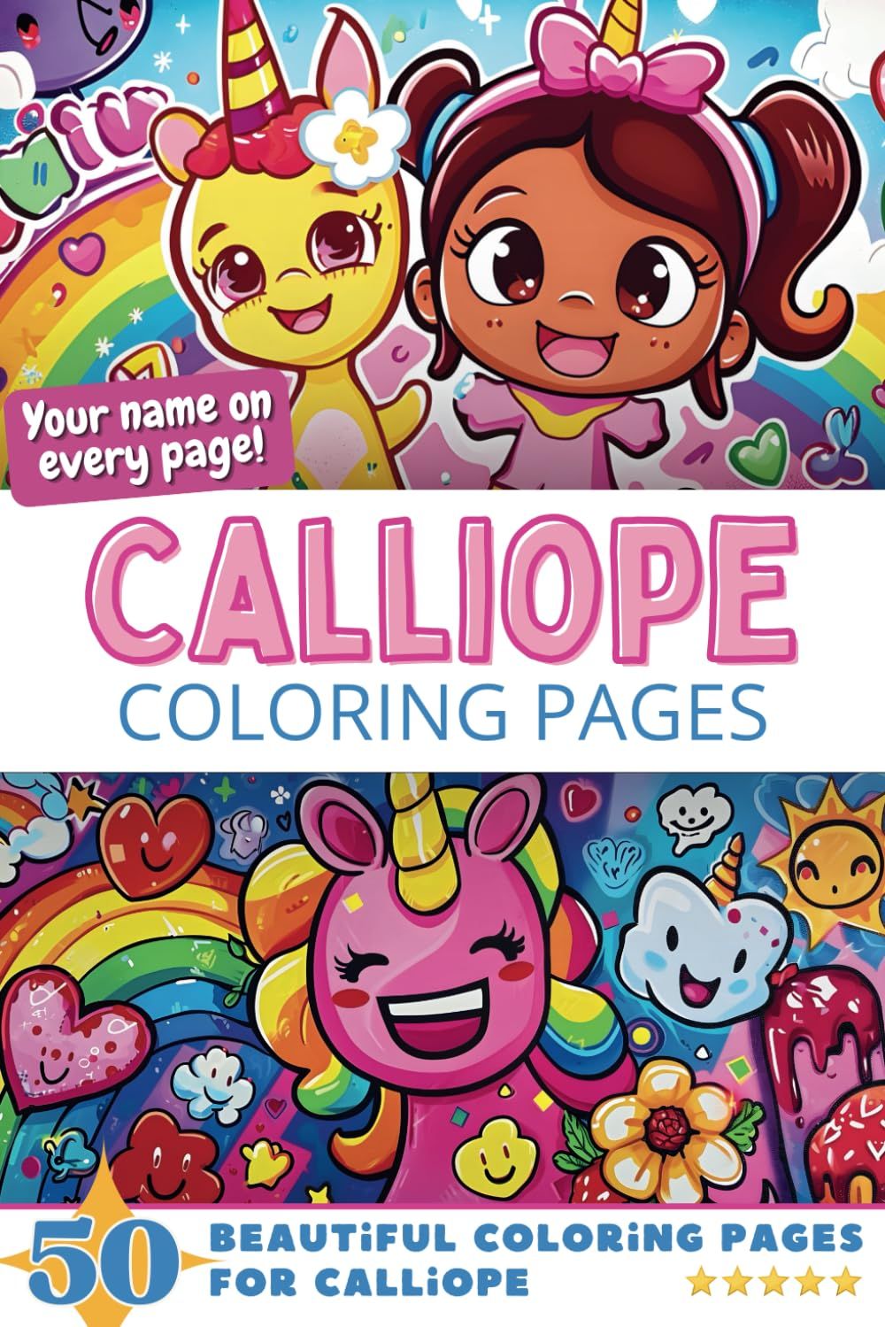 Calliope Coloring Book Cover
