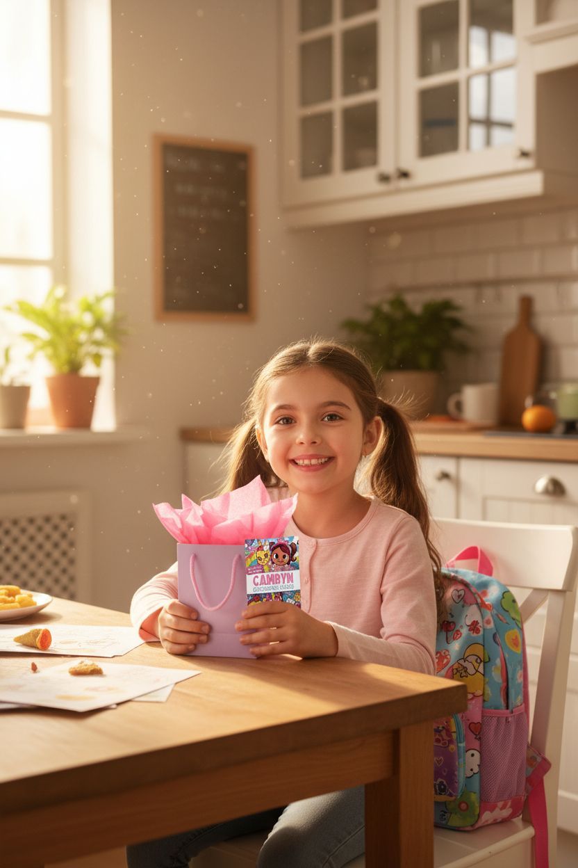 Camryn coloring book in use