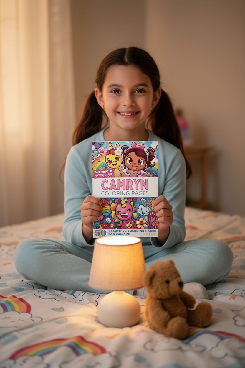 Camryn personal coloring pages