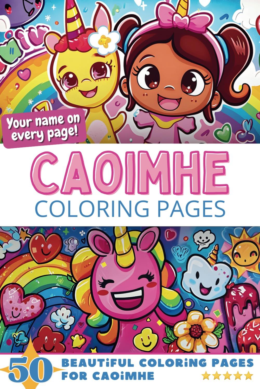 Caoimhe Coloring Book Cover