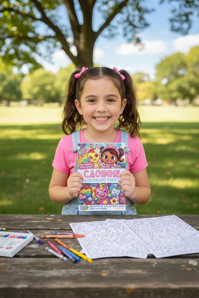 Caoimhe personal coloring pages