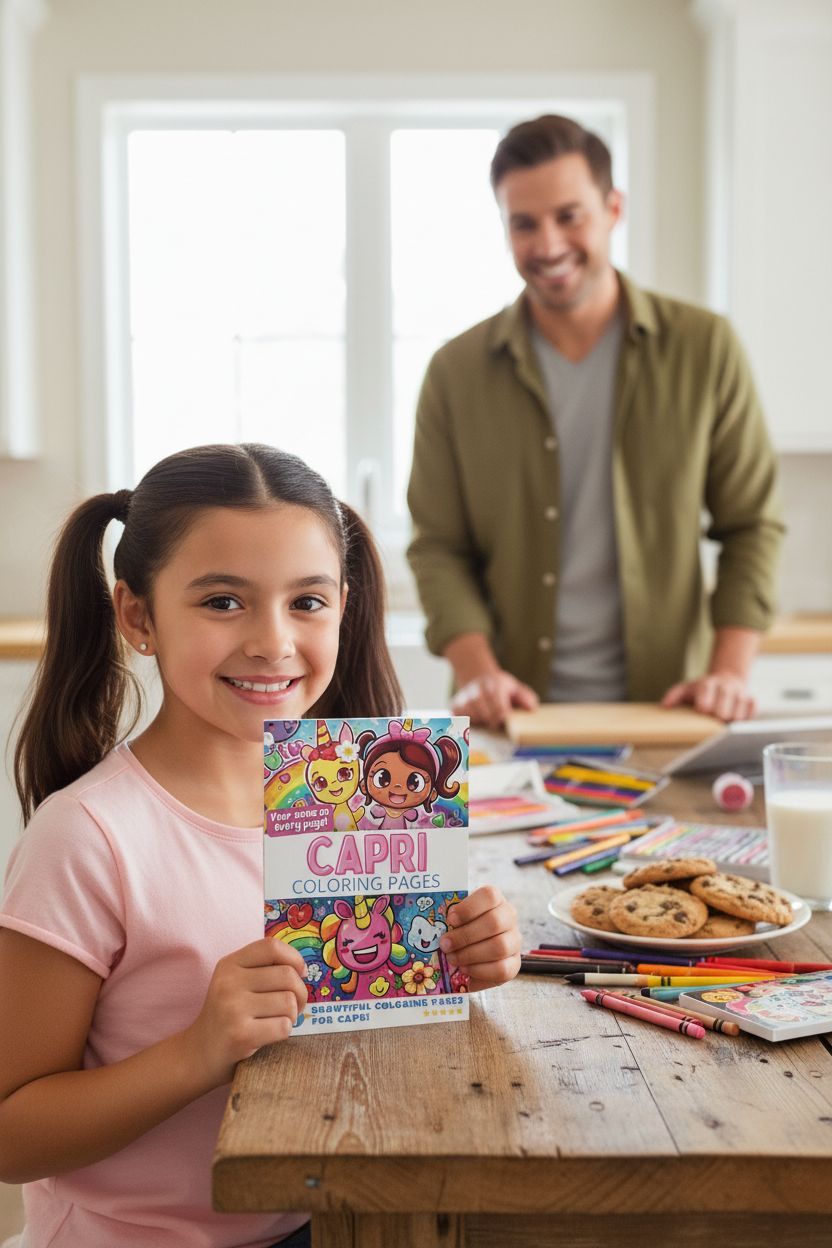 Capri personal coloring pages