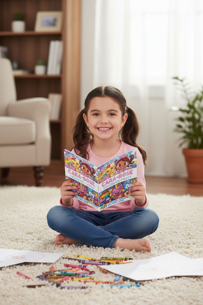 Cara-Rose personal coloring pages