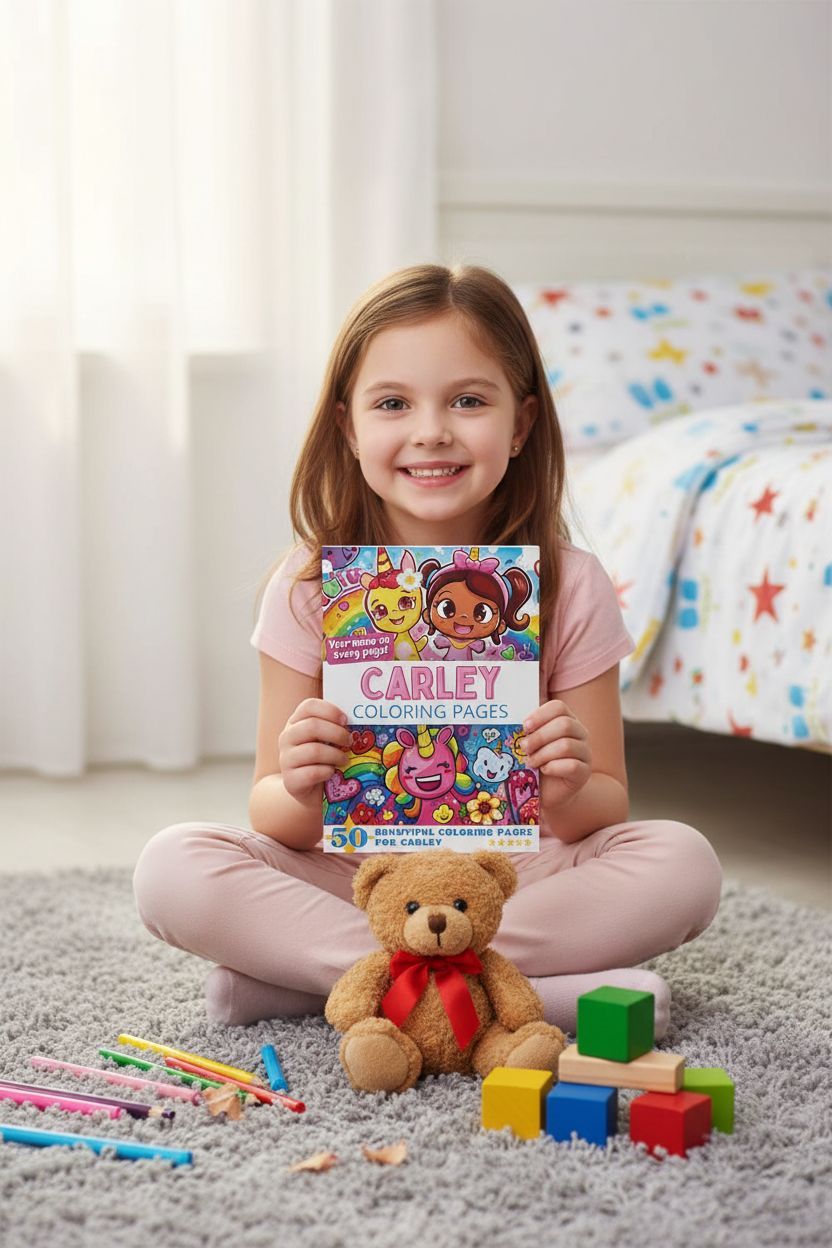 Carley personal coloring pages