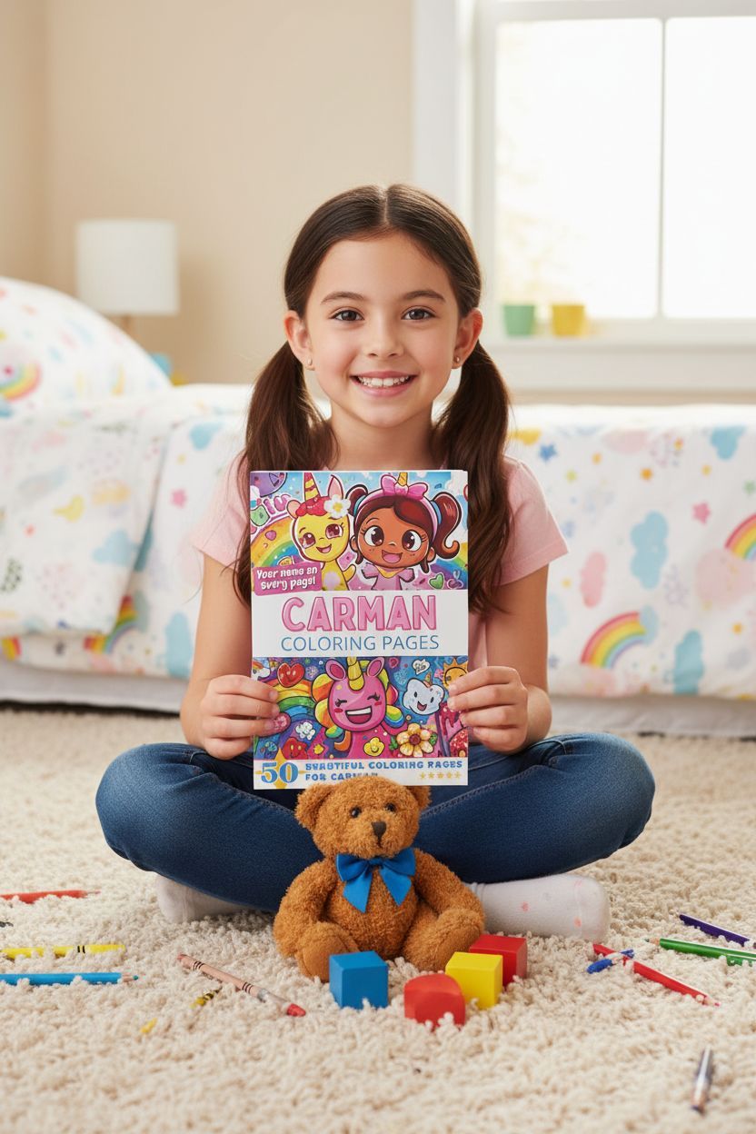 Carman personal coloring pages