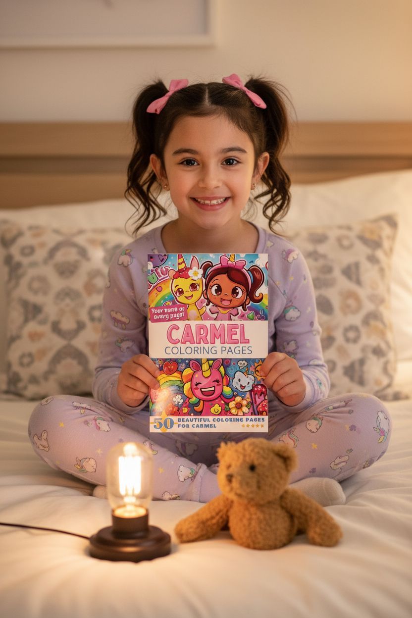 Carmel personal coloring pages