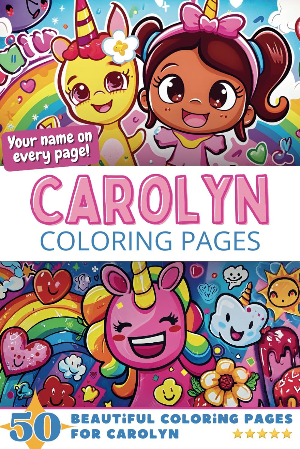Carolyn Coloring Book Cover