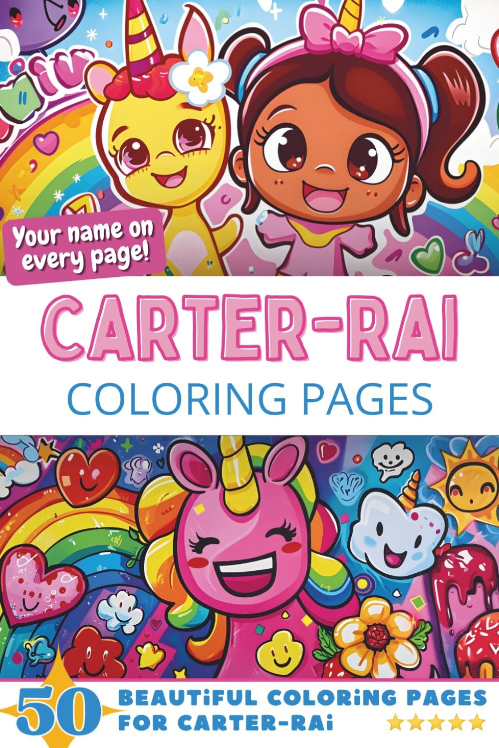 Carter-Rai Coloring Book Cover