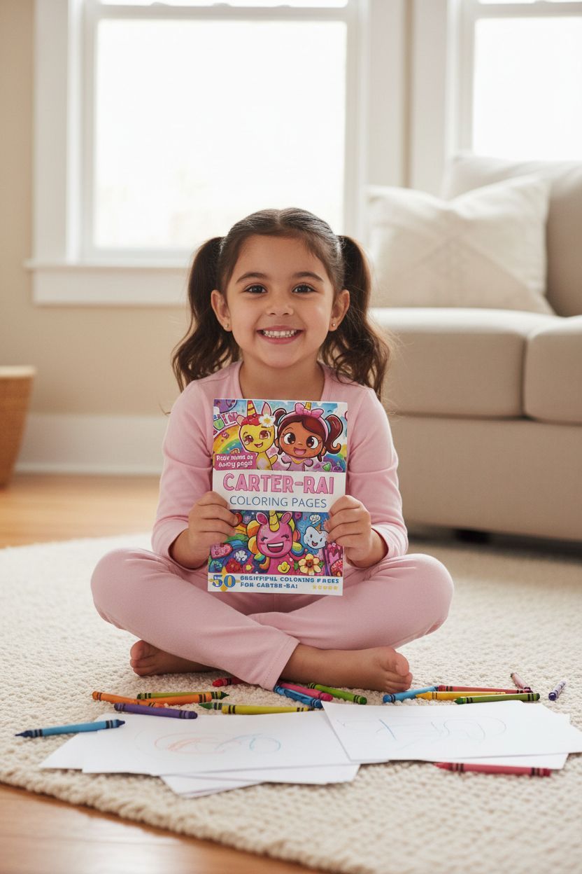 Carter-Rai personal coloring pages