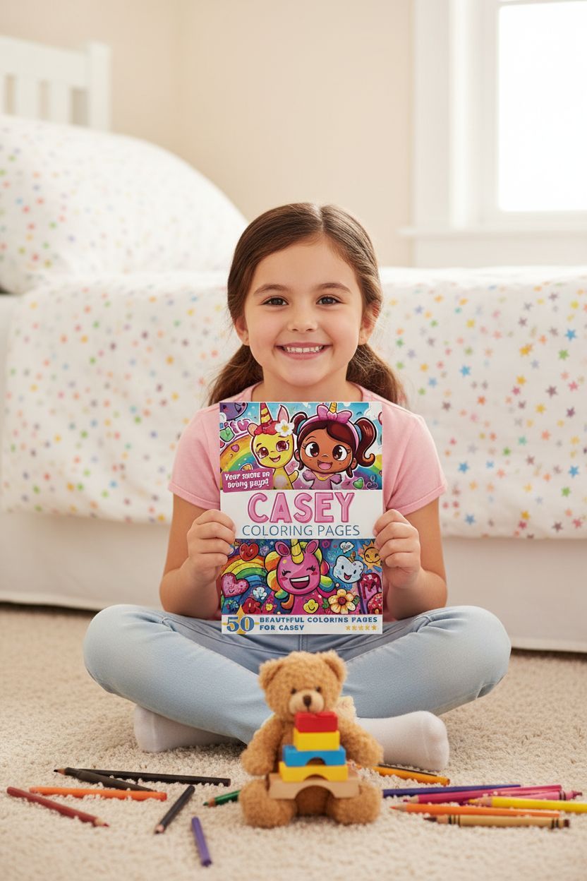 Casey personal coloring pages