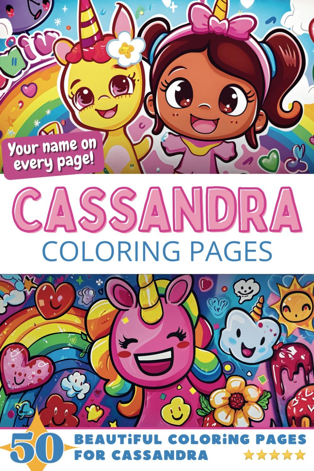 Cassandra Coloring Book Cover