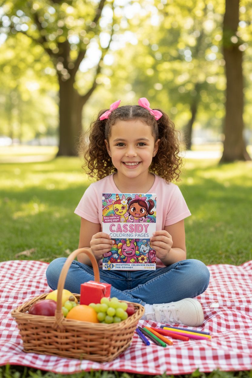 Cassidy personal coloring pages