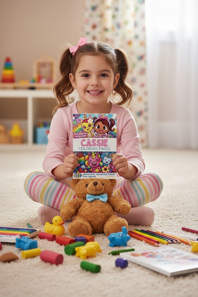 Cassie personal coloring pages