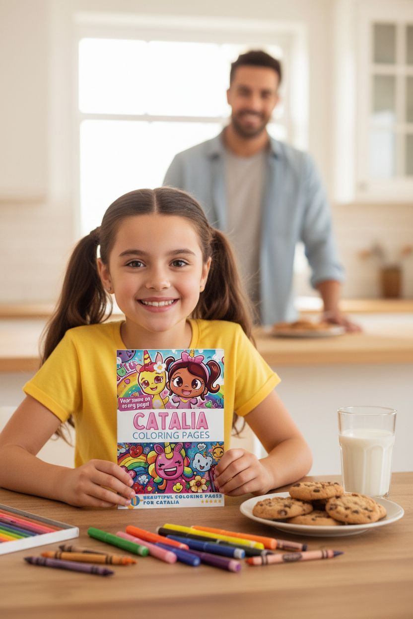 Catalia personal coloring pages