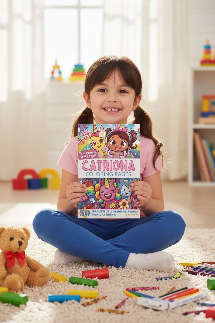 Catriona personal coloring pages
