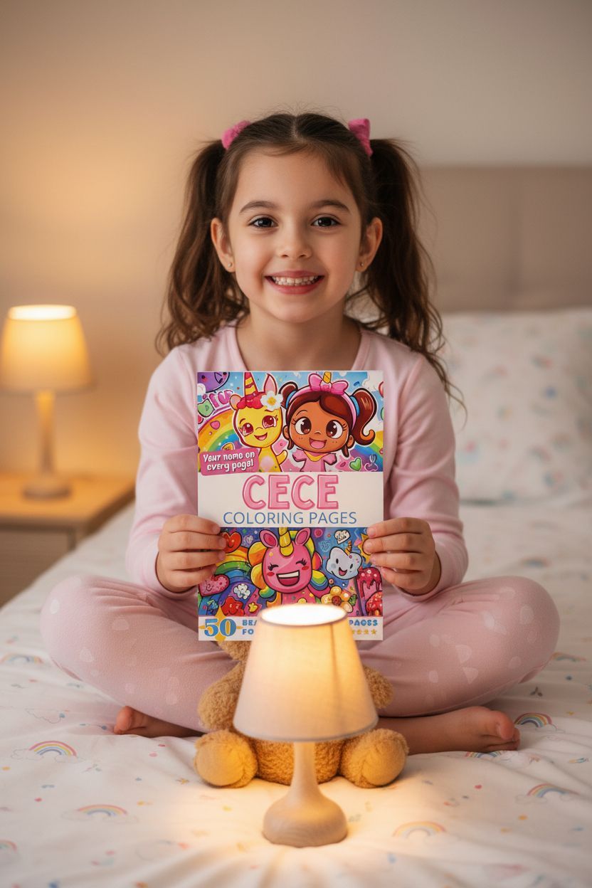 Cece personal coloring pages