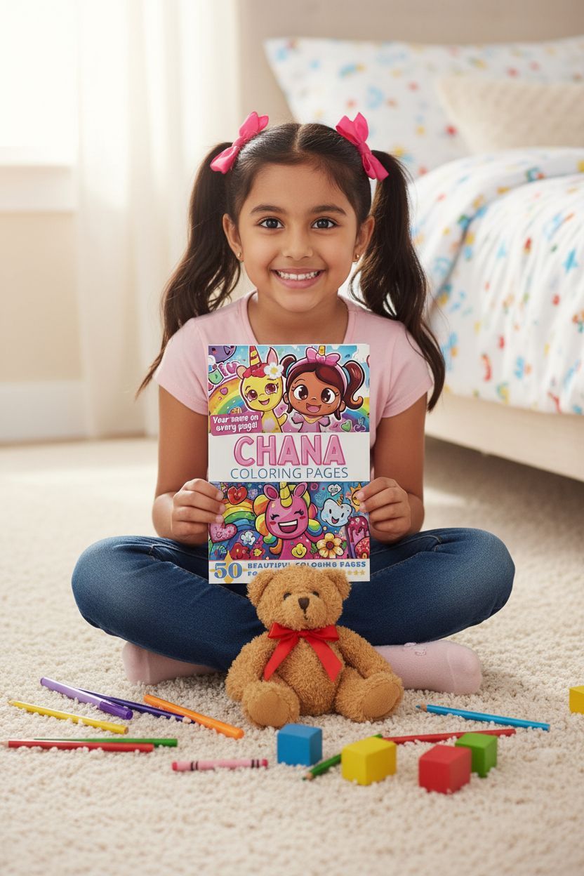 Chana personal coloring pages