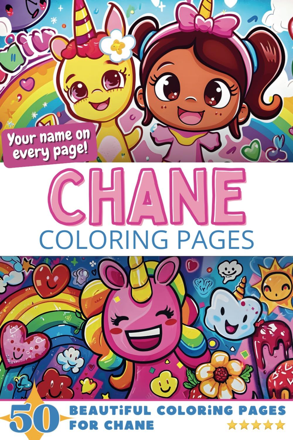 Chane Coloring Book Cover