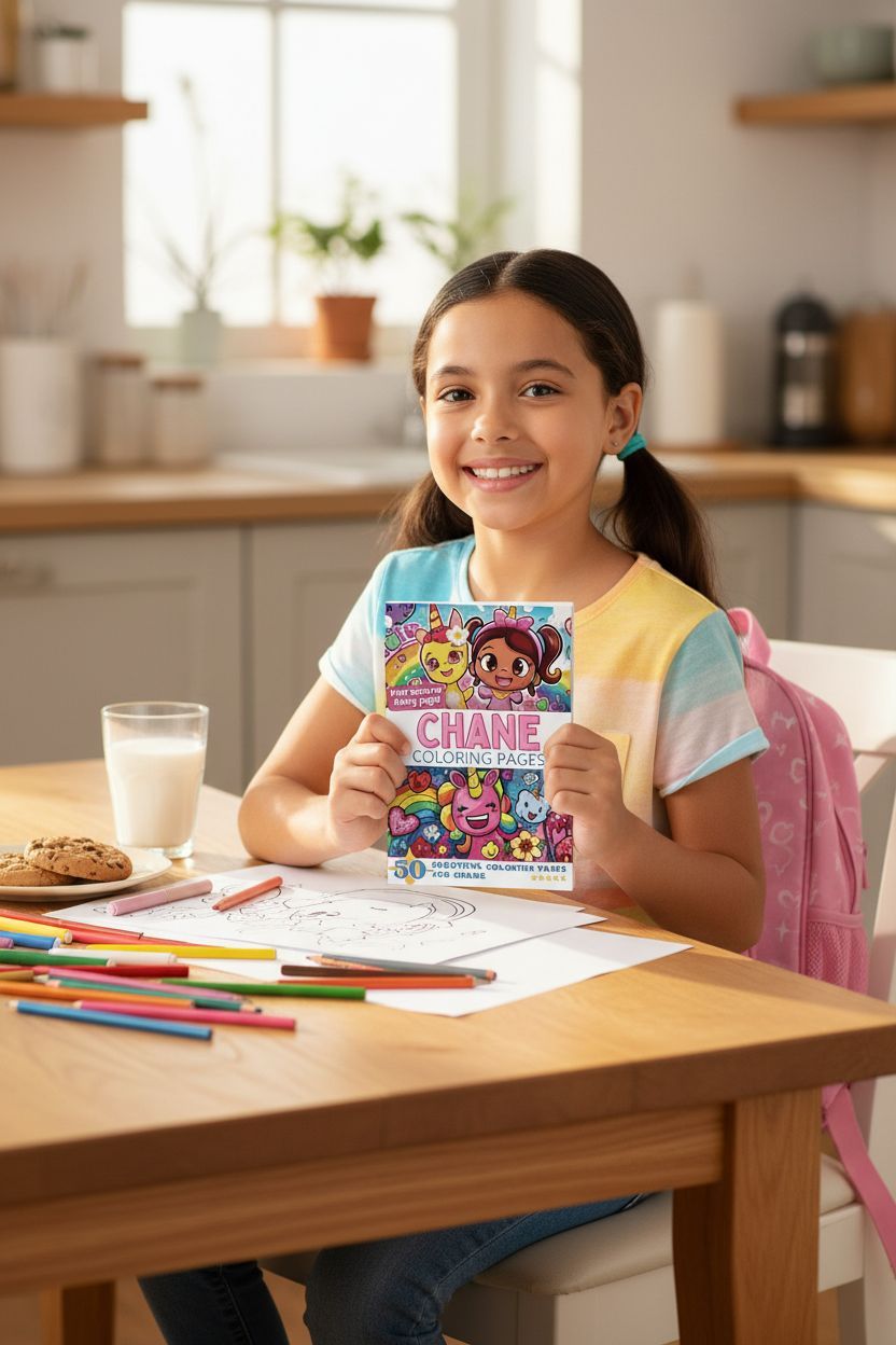 Chane personal coloring pages